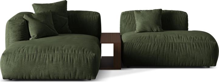 Image du produit Micadoni Canapé D'Angle Gauche Modulaire, "Martina", 2 Places, 292x176x75 Fabriqué en Europe (Canapé modulaire, Canapé d'angle)