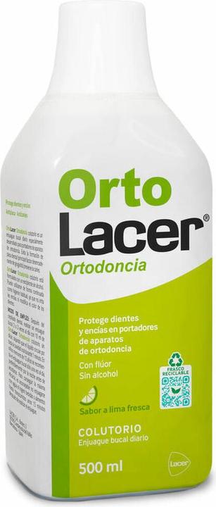 Immagine prodotto Lacer ORTOLACER collutorio al lime 500ml (500 ml, Collutorio, Collutorio)