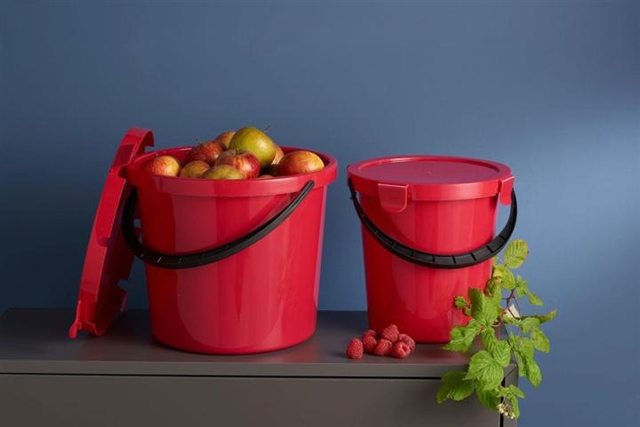 Actual product image Plast team Plough bucket with lid (10 l)