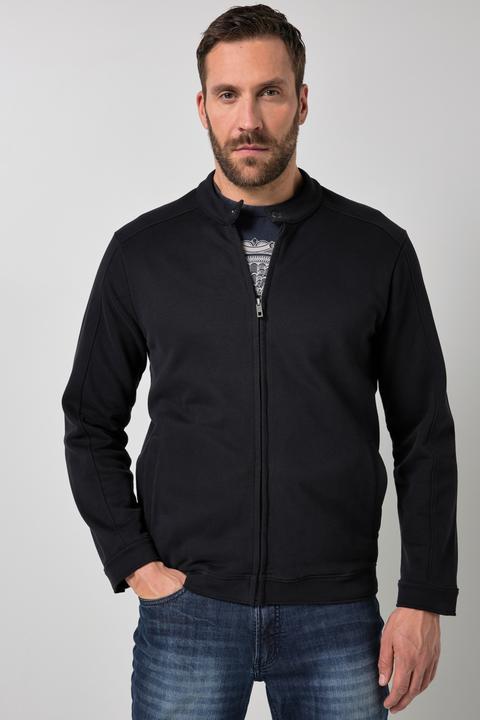 Produktbild JP1880 Sweatjacke, Bikerjacke, Stehkragen, Zipper (L)
