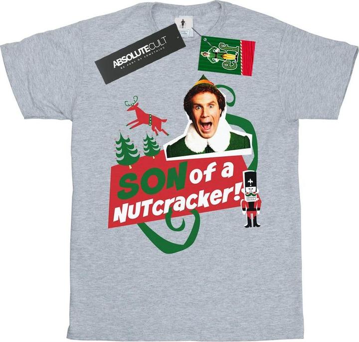 Actual product image Elf Boys Son Of A Nutcracker T-Shirt (152, 158)
