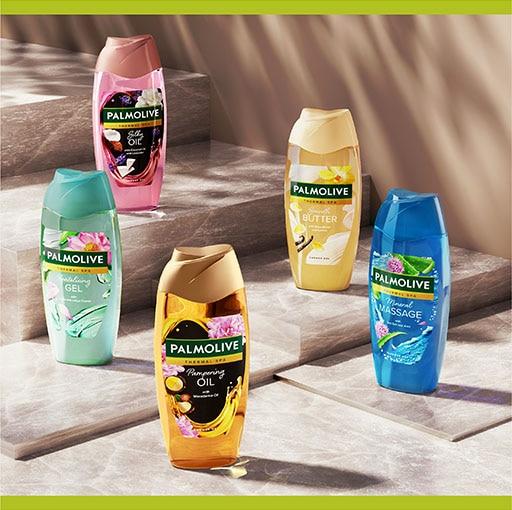 Immagine prodotto Palmolive Gel doccia Olio termale per coccole 250 ml (250 ml)