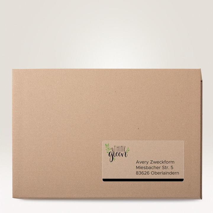 Immagine prodotto Avery Etichette universali J8567-25 Trasparente 210 mm x 297 mm