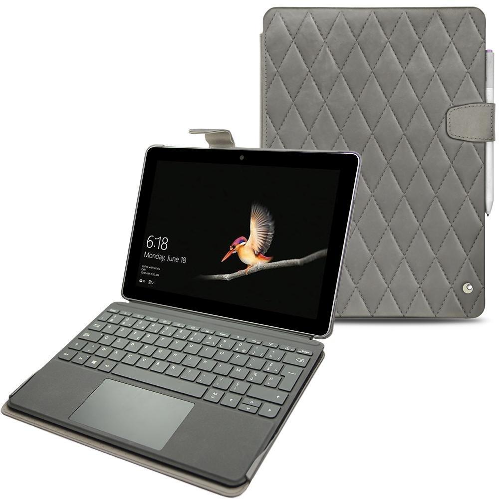 Noreve Lederschutzhülle (10", Microsoft), Notebooktasche, Grau