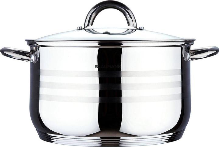 Produktbild Blaumann Kochtopf mit Deckel (Kochtopf, Edelstahl, 26 x 15 cm)