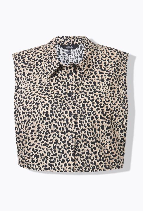 Actual product image Ulla Popken Leopard Print Dickey (62)