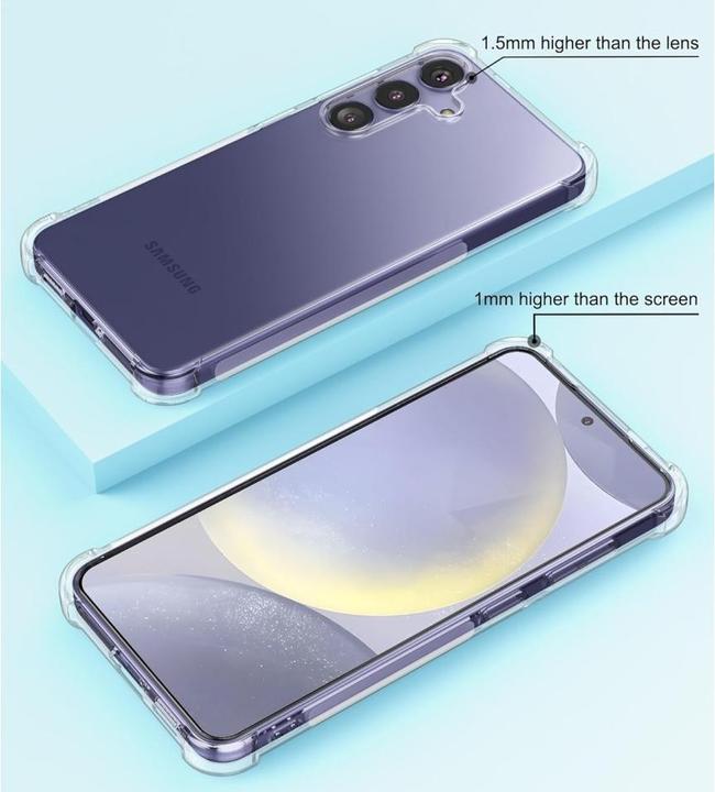 Immagine prodotto Screenguard Crystal Soft Airbag Bumper (Samsung Galaxy S24+)