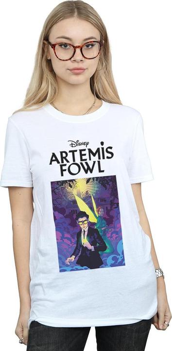 Produktbild Disney Artemis Fowl Buchcover Baumwolle Boyfriend TShirt (5XL)