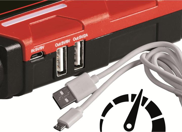 Produktbild Einhell JumpStart Power Bank 8 (400 A, 2500 mAh)