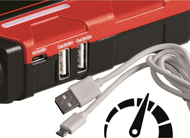 Image du produit Einhell Banque d'énergie JumpStart 8 (400 A, 2500 mAh)