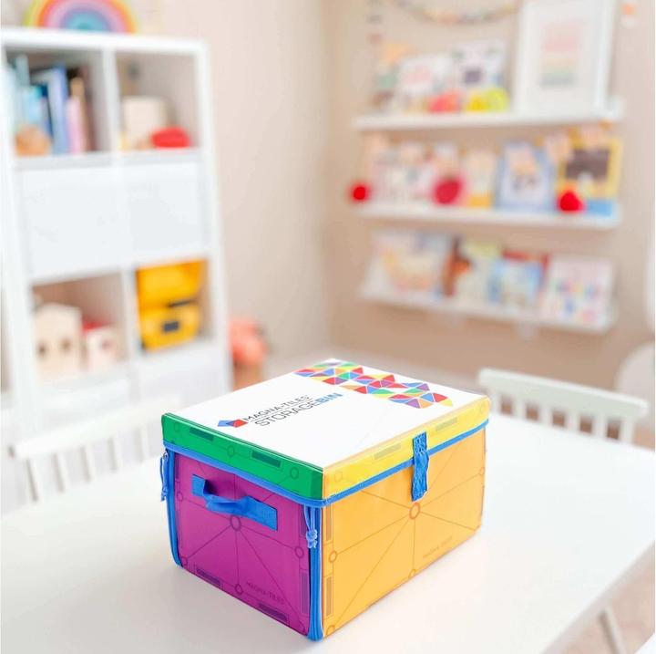Image du produit Magna-Tiles Boîte de rangement & tapis de jeu interactif