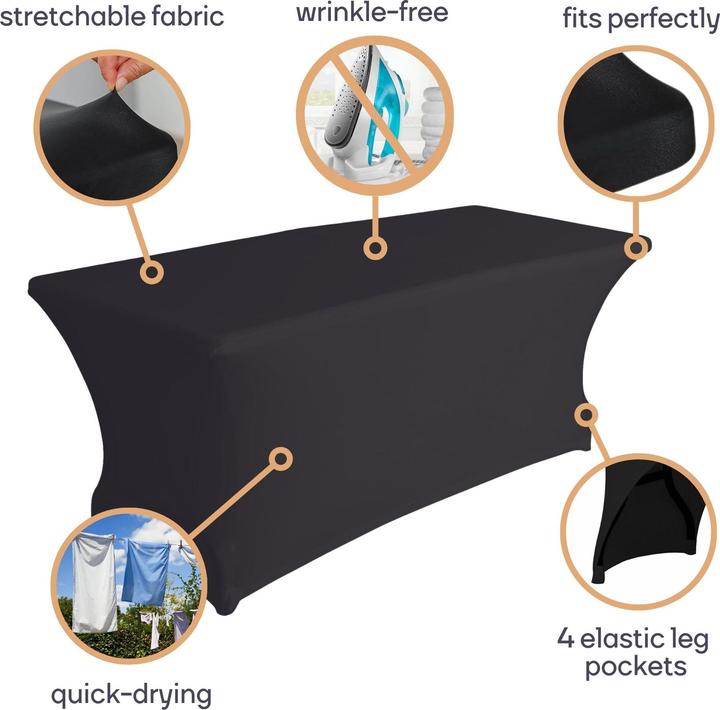 Actual product image Perel Table cover (180 x 75 x 74 cm)