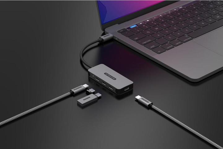 Actual product image Sitecom CN-5014 (USB-C, 4 Ports)