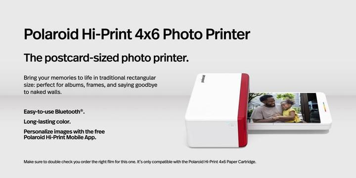 Actual product image Polaroid Hi-Print 4x6 Photo Printer