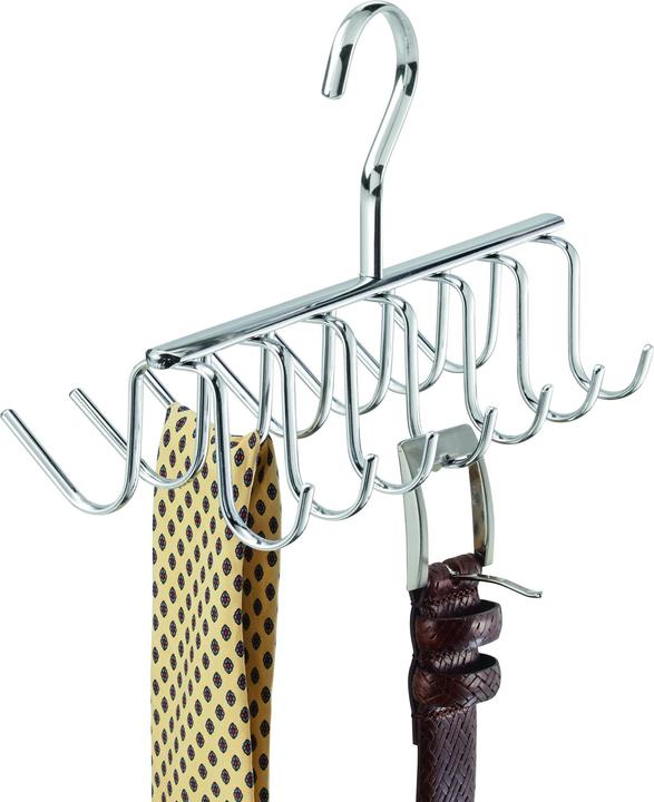 Immagine prodotto iDesign Porta cravatte e cinture cromato (16 x)