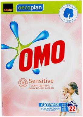 Produktbild OMO Waschmittel Pulver Sensitive (18 Waschgänge)