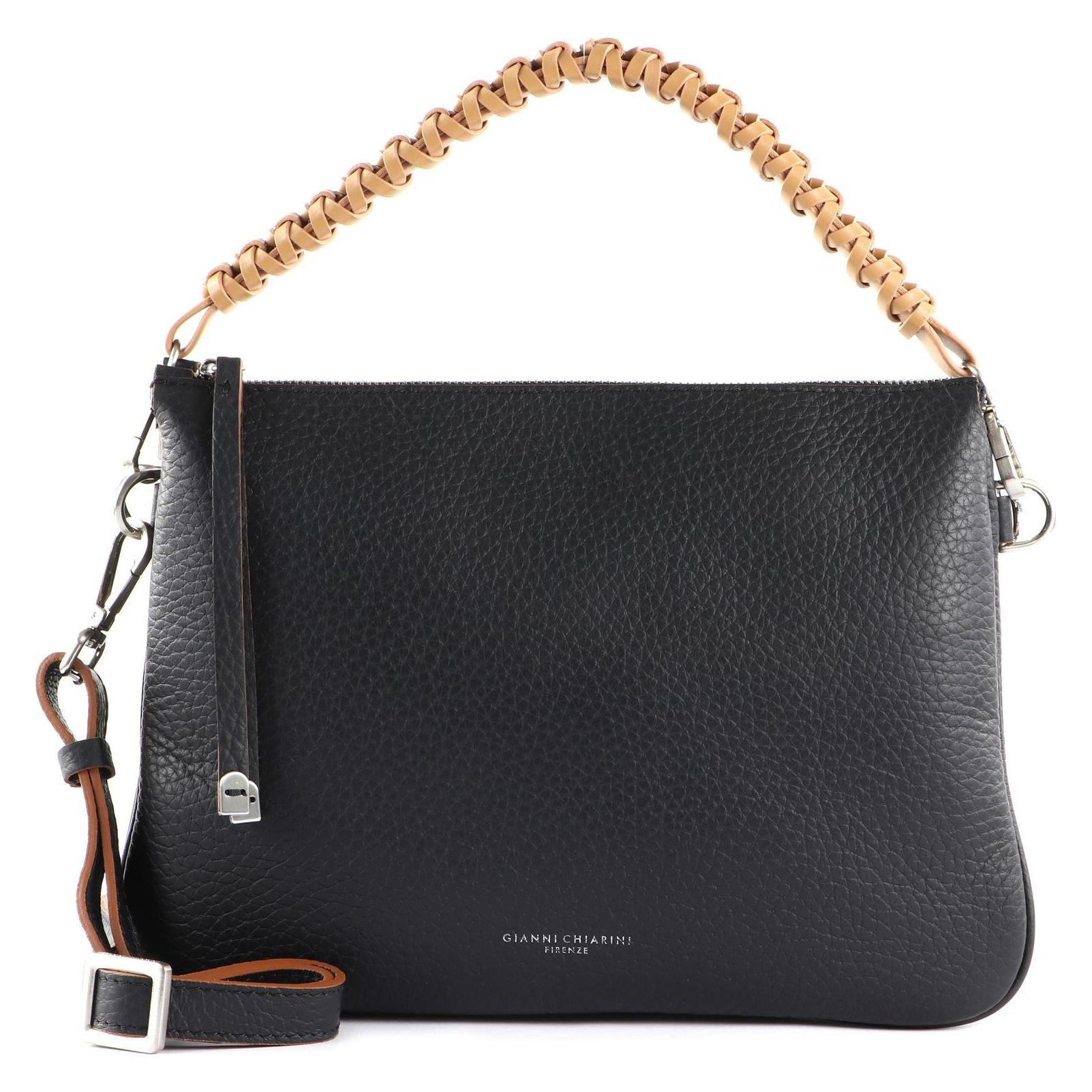 Gianni Chiarini, Damen, Handtasche, Mia Crossbody Bag, Schwarz