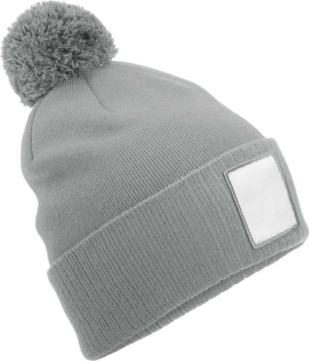 Image du produit Beechfield - Bonnet motif/style pompon (Taille unique)