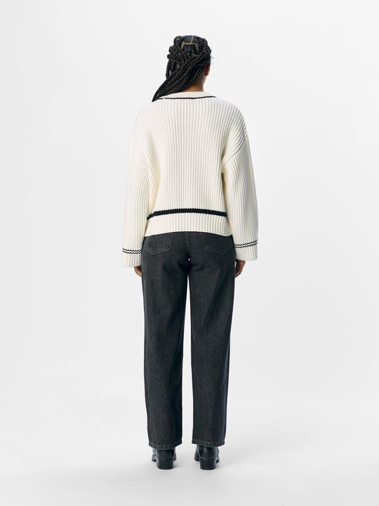 Produktbild Object Gerippter Strickpullover (XS)