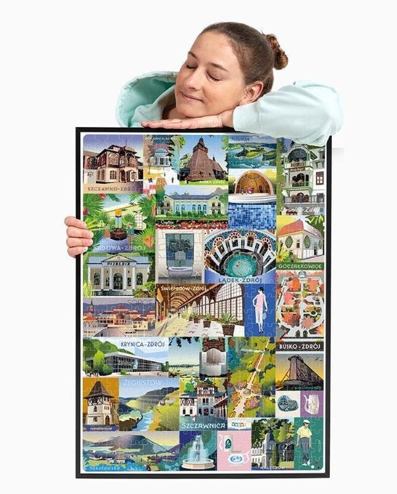 Produktbild Czuczu Puzzlove Puzzle Polnische Spas 500 Teile (500 Teile)