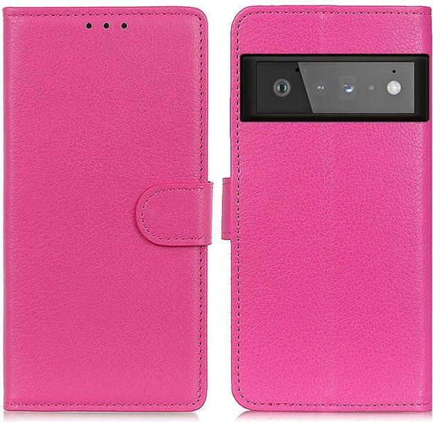 Produktbild MU Classic Litchi Leder Bookcover Series (Google Pixel 6 Pro)