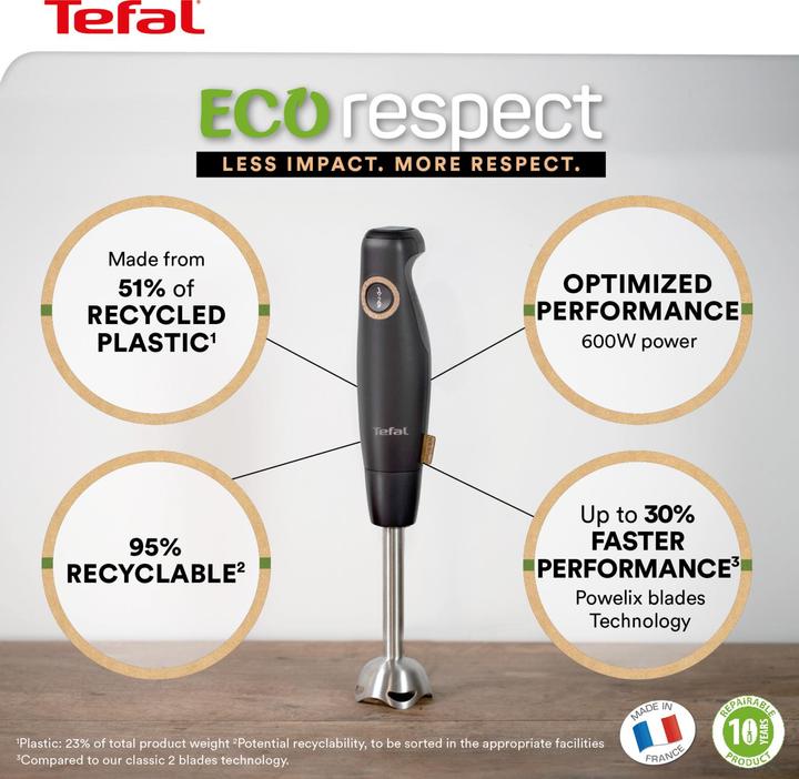 Produktbild Tefal HB 46 E 838 Eco Respect Stabmixer