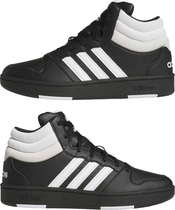 Image du produit Adidas Hoops Mid Classic - cblack/ftwwht/orbgry (42)