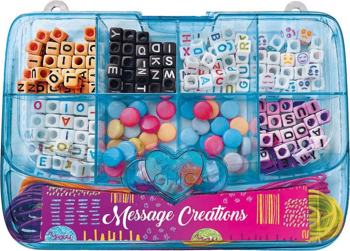Produktbild Clementoni Crazy Chic Perlenset zum Schmuckbasteln in Aufbewahrungsbox
