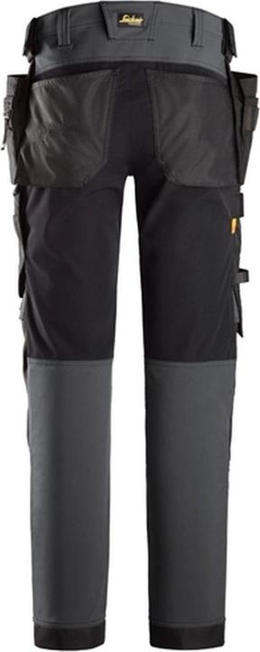 Image du produit Snickers Workwear Stretch Broek 6275 Staal Grijs - Zwart (5804) Maat 50 (50)