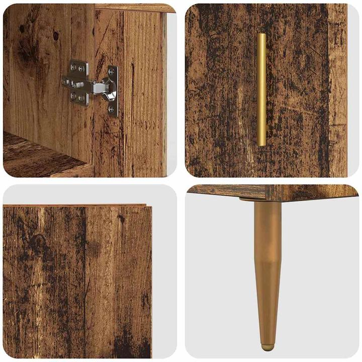 Image du produit vidaXL Moderner Buffetschrank (34 x 34.50 x 180 cm)