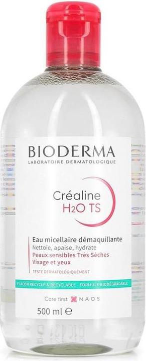 Image du produit Bioderma Créaline H2O TS (Eau micellaire, 500 ml)