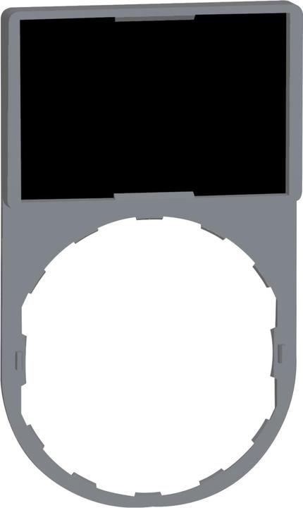 Image du produit Schneider Electric Porte-étiquette 30x50mm, sans inscription ZBY6101C0