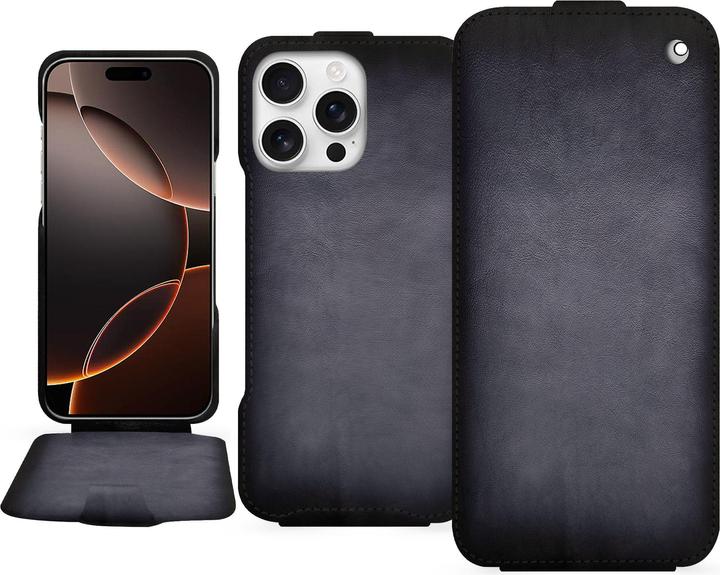 Image du produit Noreve Coque à rabat vertical en cuir (Apple iPhone 16 Pro)