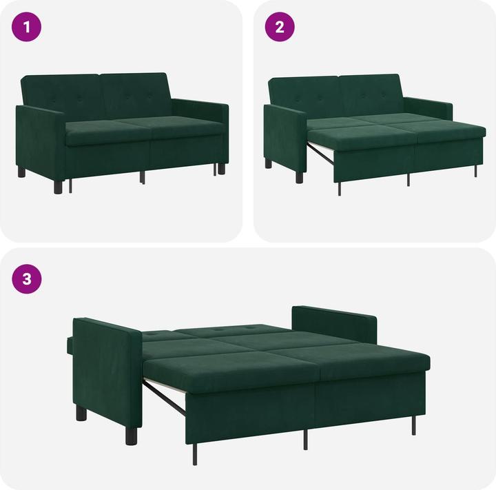 Produktbild vidaXL Schlafsofa
