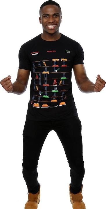 Image du produit - T-shirt DEADPOOL RETRO GAME - Homme (S)