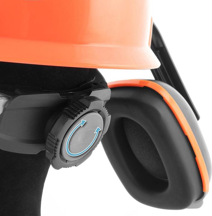 Image du produit Stahlwerk Casque forestier FH-100 ST avec visière et protection auditive EN397 EN352 EN1731 (52 - 66 cm)