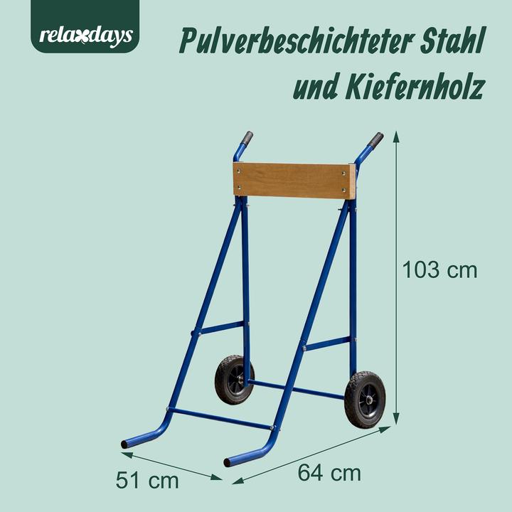 Produktbild Relaxdays Aussenborder Ständer