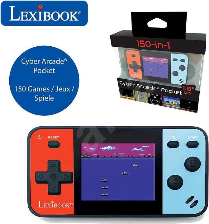 Immagine prodotto Lexibook Console portatile Cyber Arcade® Pocket