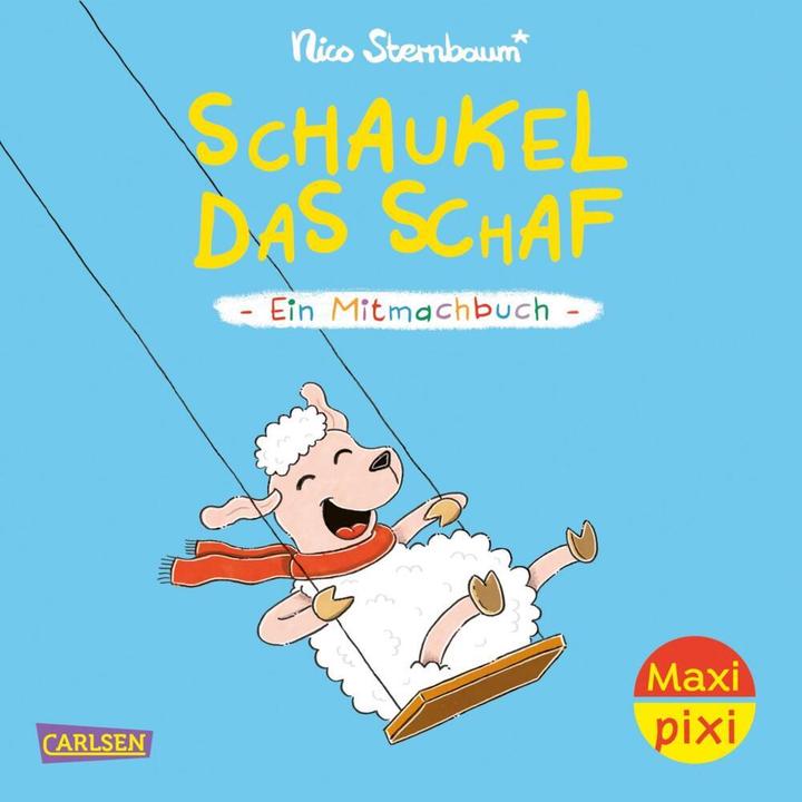 Actual product image Maxi Pixi 489: Schaukel das Schaf (German)