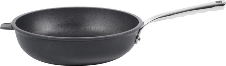 Produktbild de Buyer Choc Extreme Sauteuse Antihaft mit Edelstahlgriff, Induktion (Bratpfanne, Aluminium, 24 x 12 cm)