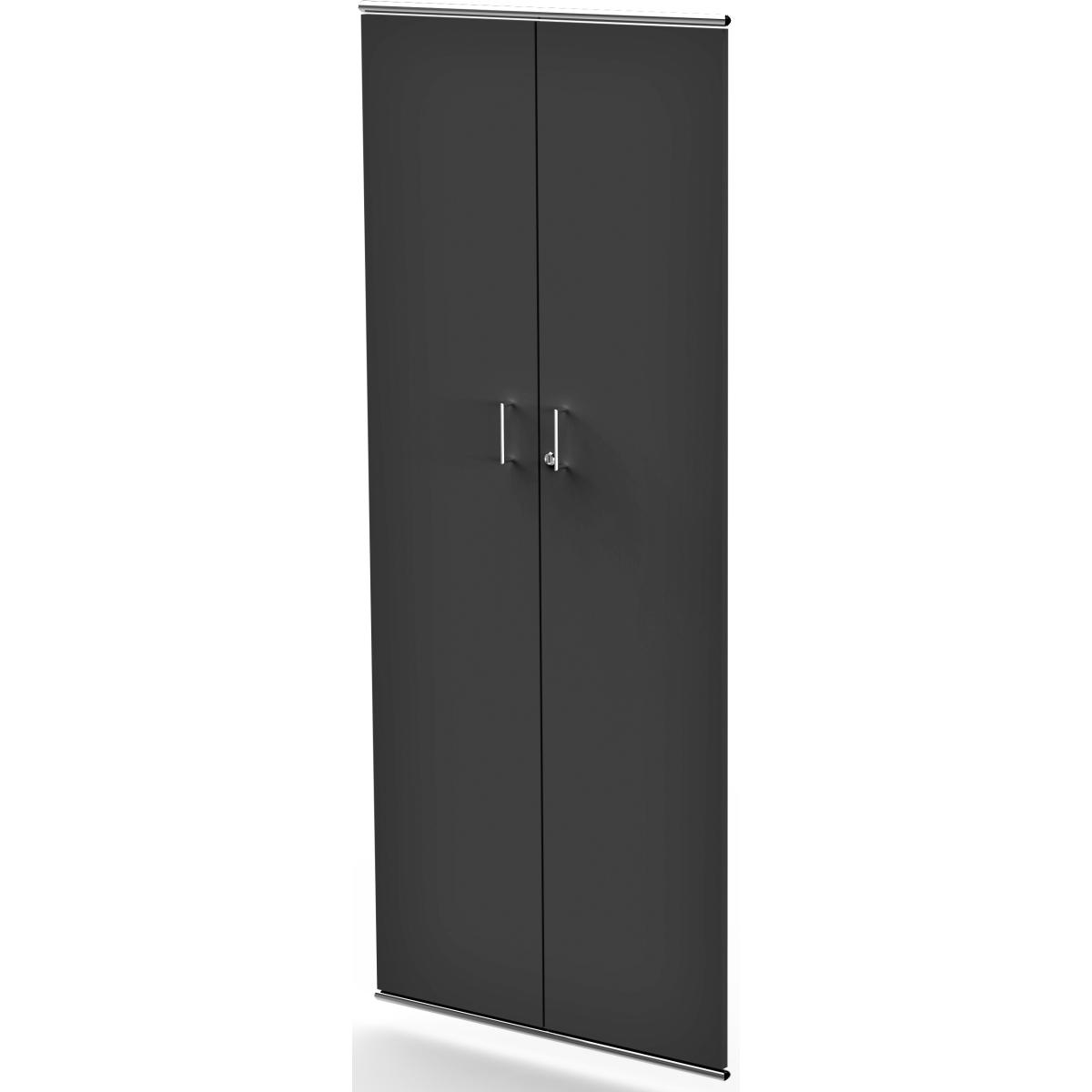 Kerkmann, Aktenschrank, Vorbautren-Set fr Regal, 5 Ordnerh”hen, anthrazit
