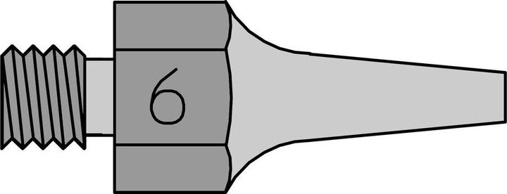 Weller Erem Suction nozzle DS series, outer Ø 2.7 mm, inner Ø 1.2 mm, DS 116
