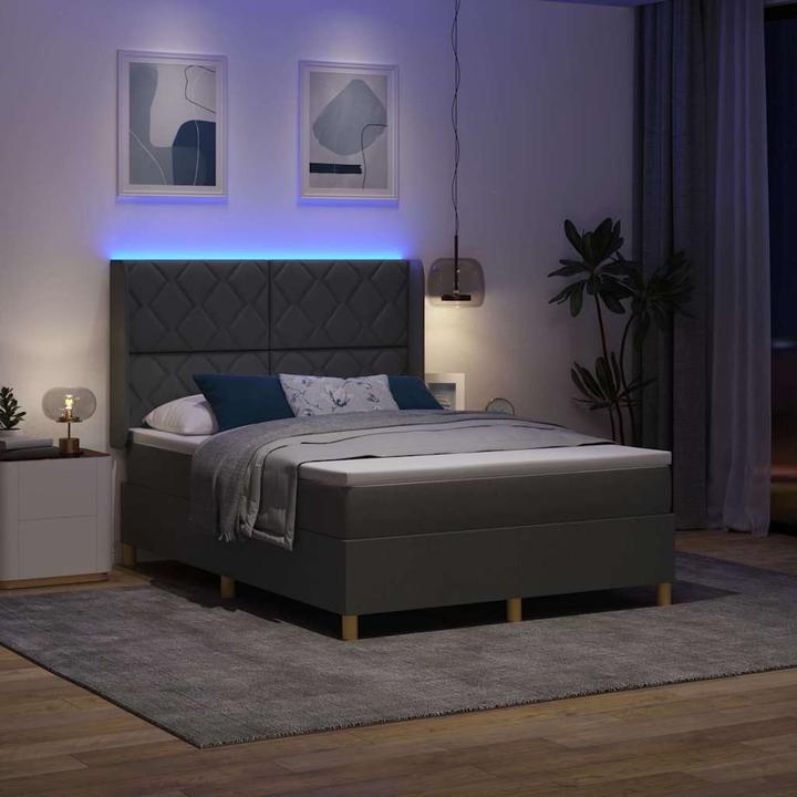 Produktbild vidaXL Boxspringbett (140 x 190 cm)