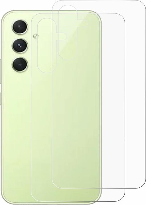 Produktbild ScreenLeaf Schutzfolie nachhaltiger Displayschutz Displayschutzfolie Folie Klar Transparent (2 Stk., Samsung Galaxy A54 5G)