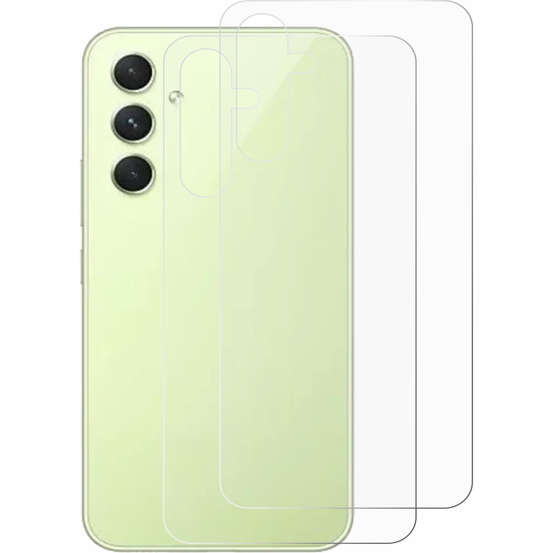 Thumbnail - ScreenLeaf Schutzfolie nachhaltiger Displayschutz Displayschutzfolie Folie Klar Transparent (2 Stück, Samsung Galaxy A54...
