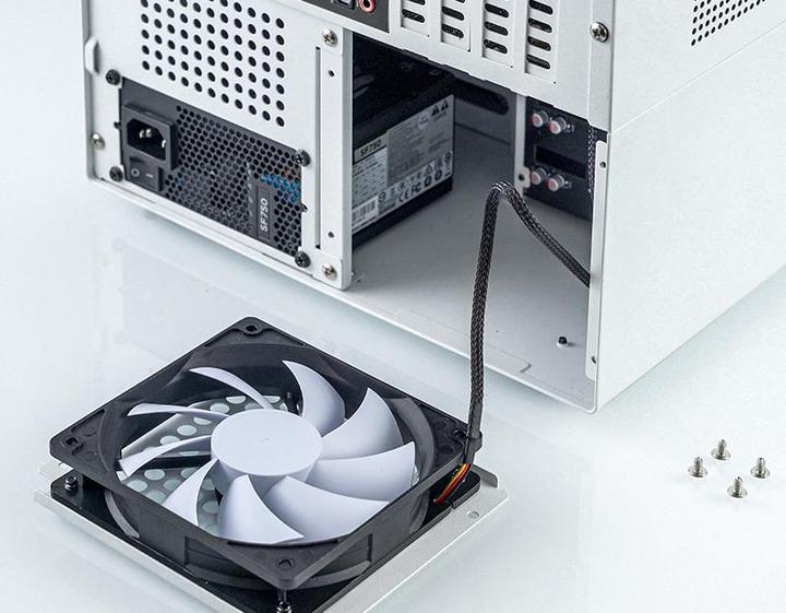 Image du produit Jonsbo N4 White (mATX, ITX)