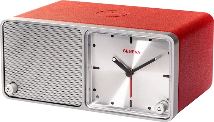 Actual product image Geneva Bluetooth Alarm Clock TIME SPEAKER