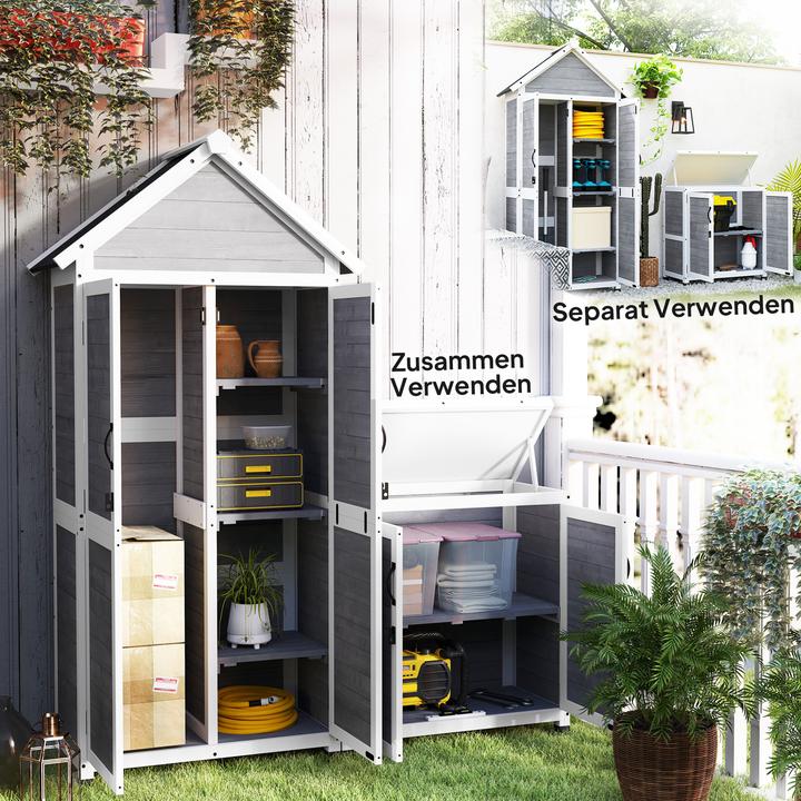 Produktbild Outsunny Gartenschrank