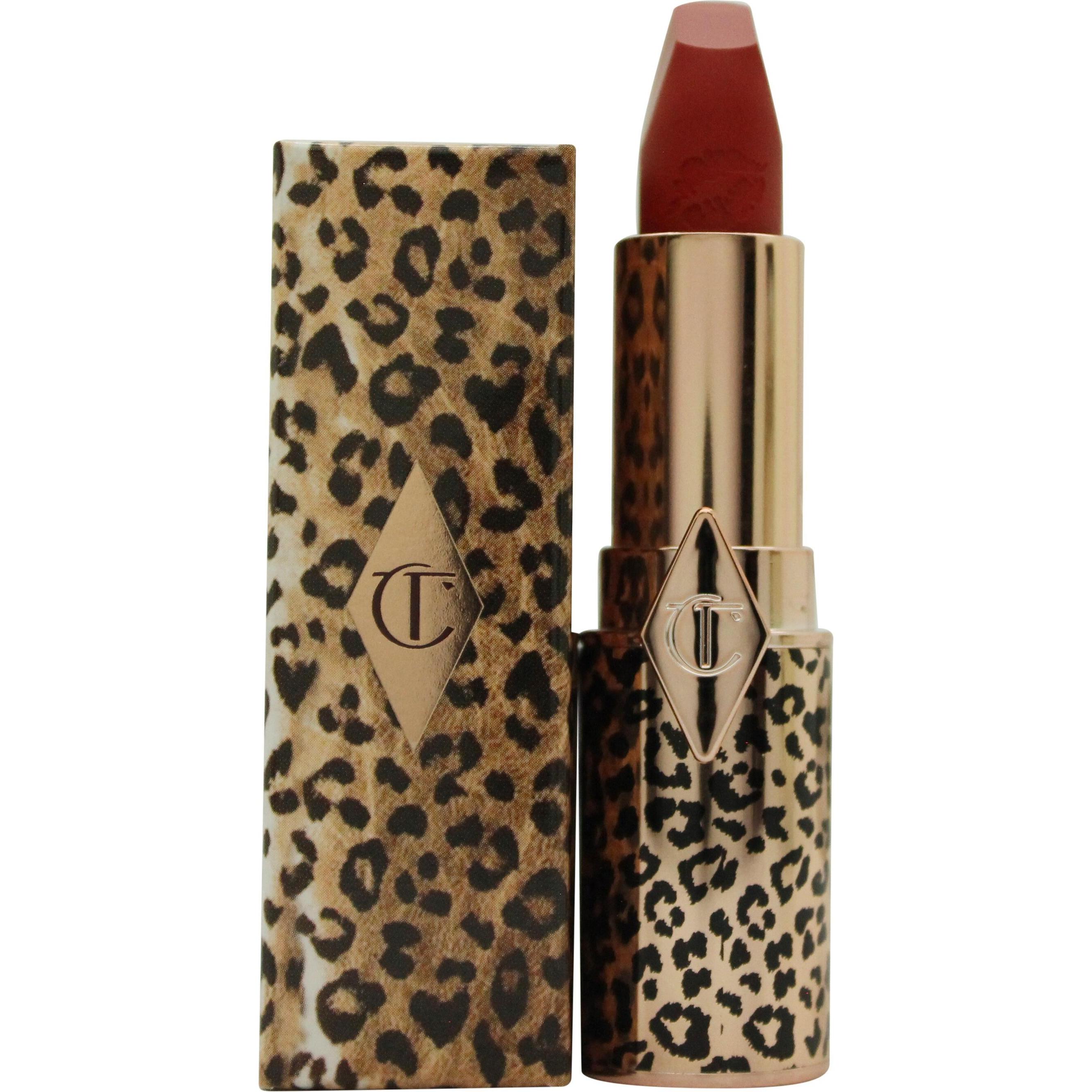 Charlotte Tilbury Rot Lippenstift + Lipgloss, Refillable Lipstick Kissing Hot Lips ( Lips Tick Refillable) 3.5 G - Shade: Red (Red Hot Susan)