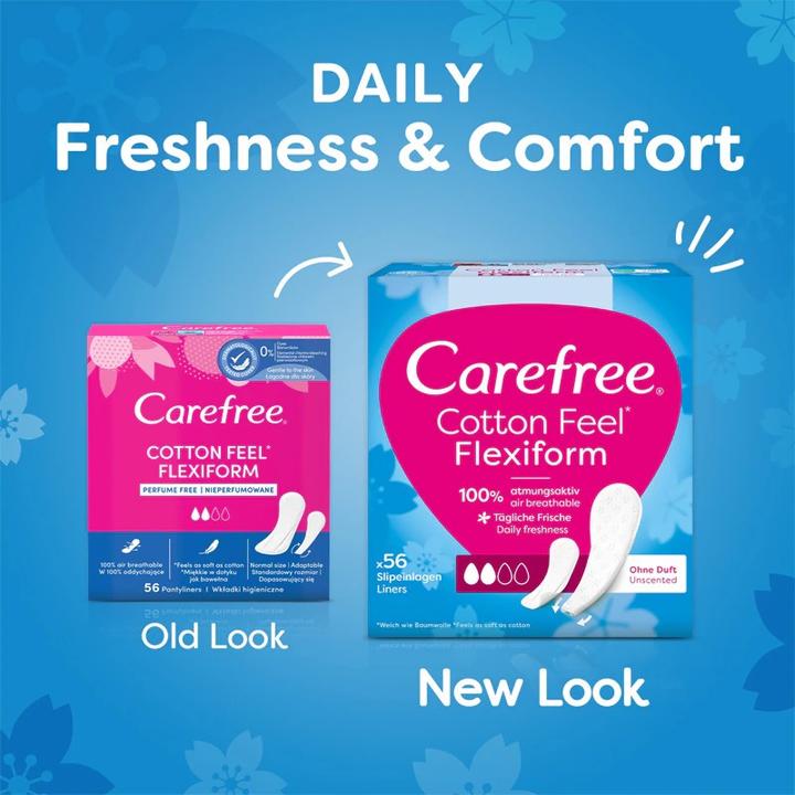 Actual product image Carefree Cotton Flexiform (56x)
